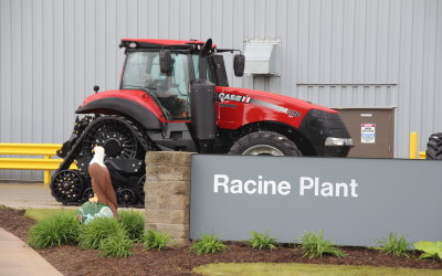 Zakład produkcji ciągników Case Magnum i New Holland T8